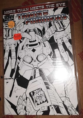 Transformers #6 Retailer Variant IDW 2012 More than Meets the Eye MTMTE comic