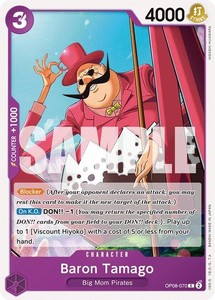 Baron Tamago OP08-070 Common Two Legends One Piece TCG