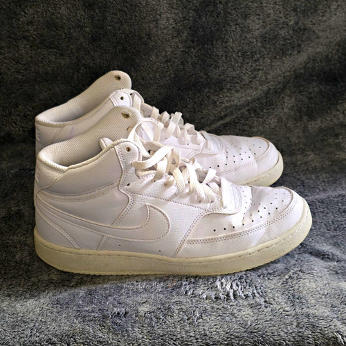 Nike Court Vision Next Nature Mid Triple White Men’s Sneakers DN3577-100