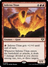 Normal - Inferno Titan - 235 - Commander Masters - NM