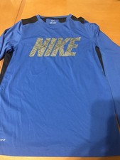Nike Dri-Fit Boy/Youth Performance Long Sleeve Breathable Shirt Size Large