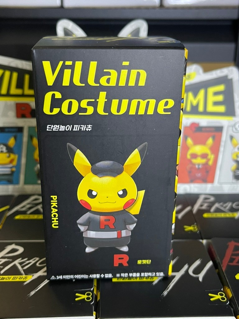 Pokemon Pikachu Villain Costume Figure – Team Rocket | eBay