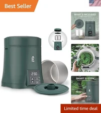 Odorless 2oz Herb Decarboxylation Machine for Effortless Butter Infusion