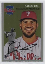 2023 Topps Chrome Platinum Anniversary Refractor Darick Hall #55 08jk
