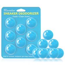 MAXIMILIAN Shoe Deodorizer Balls 8pcs Professional 1 Count Pack of 2 