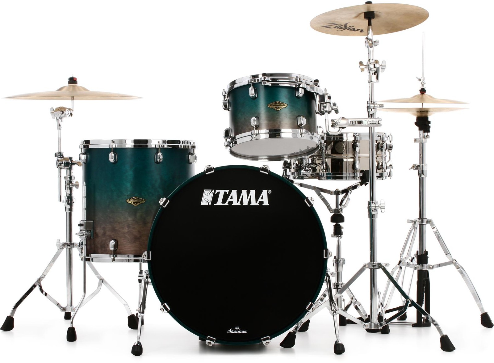Лак Tama Starclassic из грецкого ореха и березы набор из 3 частей Матовый сапфировый с выцветанием 312890₽