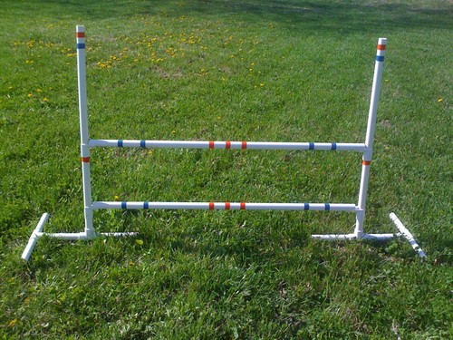 2 Dog Agility Equipment Training Bar Jumps w/ FREE U.S SHIPPING - 第 2/7 張圖片