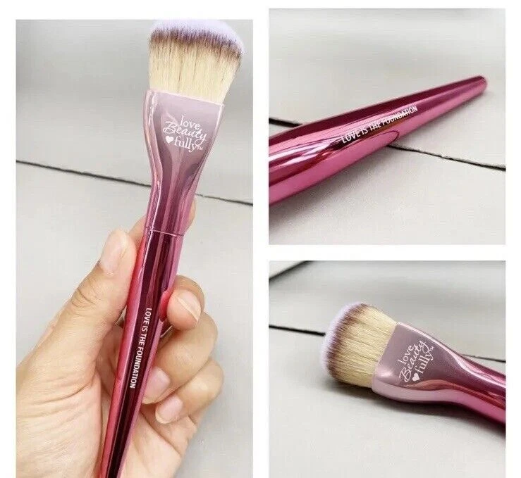 Limited Edition pink herzförmige Bürste Kosmetik LOVE IS THE FOUNDATION IT - Bild 4 von 4