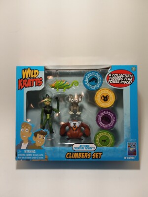 Wild Kratts Activate Creature Power Spider Monkey Climbers Set 4