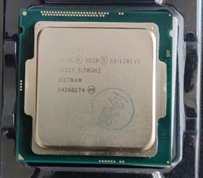 Intel Xeon E3-1281 V3 3.70GHz 4 Core 8 Threads LGA1150 SR21F CPU Processor - Bild 1 von 4
