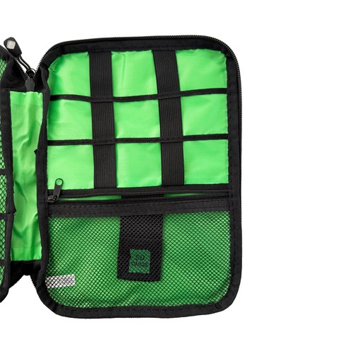 Borsa Organizzatore da Viaggio Portatile Cavo USB Custodia Impermeabile - Foto 7 di 17