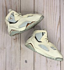 Nike Air Jordan True Flight Kid's Size 9C White Bronze Light Gray 645071-112