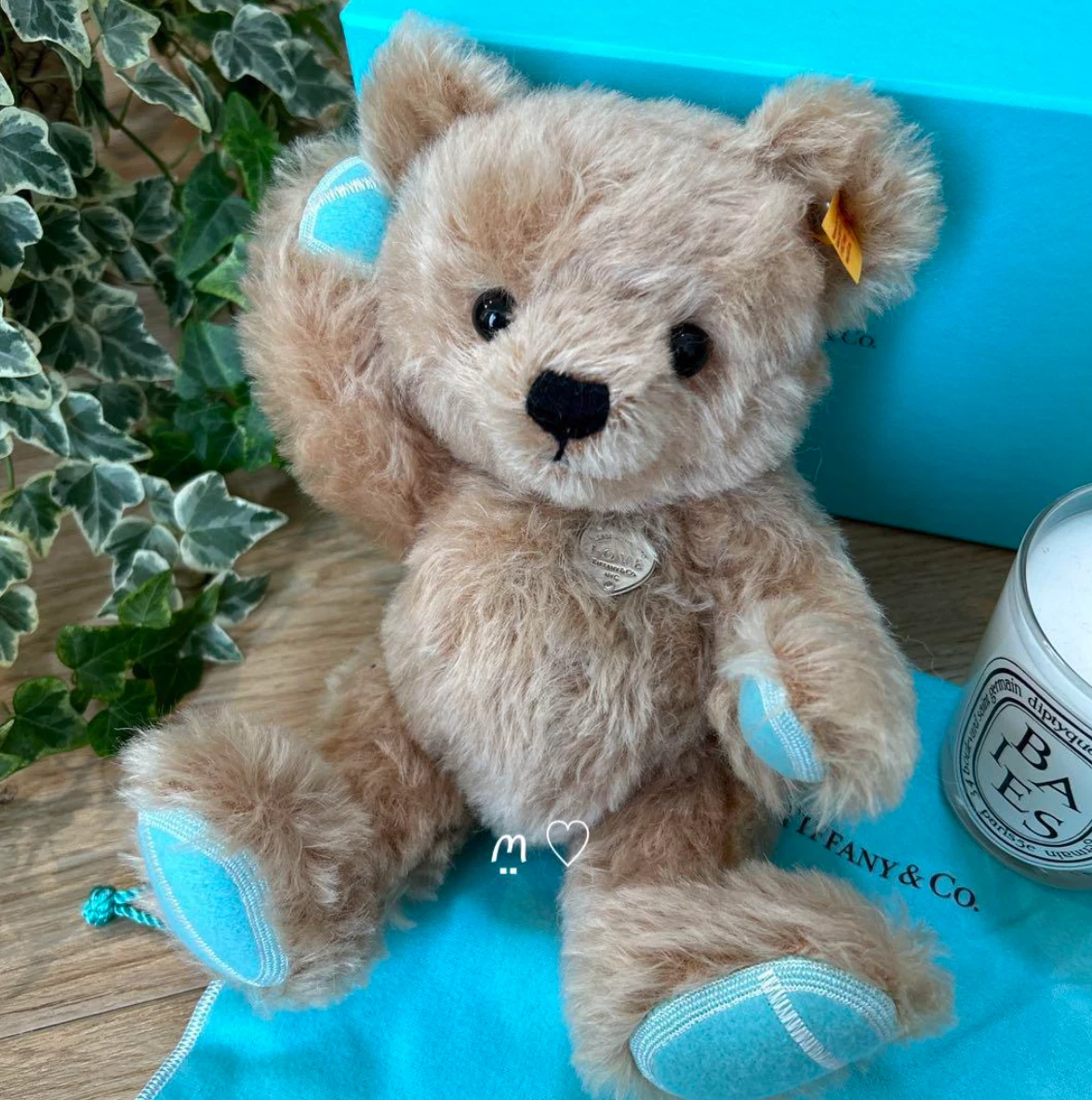 Tiffany & Co. X Steiff Return to Tiffany Love Classic Mohair Teddy Bear