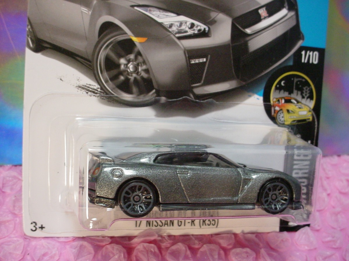 New 2017 Hot Wheels '17 NISSAN GT-R (R35) #364✰Gray;j5