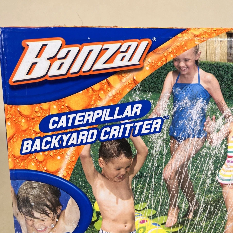 Banzai Caterpillar Backyard Critter 5 ft Of Sprinkling Fun Water And Air Filled - Image 3 of 4