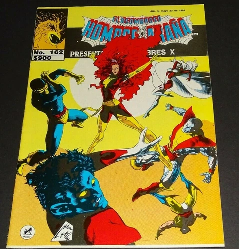 EL ASOMBROSO HOMBRE ARANA  #162 (1991.NOVEDADES)  PRESENTS .UNCANNY X-MEN #135