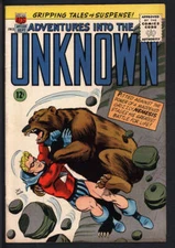 ADVENTURES INTO THE UNKNOWN #159 5.0 // AMERICAN COMICS GROUP 1965