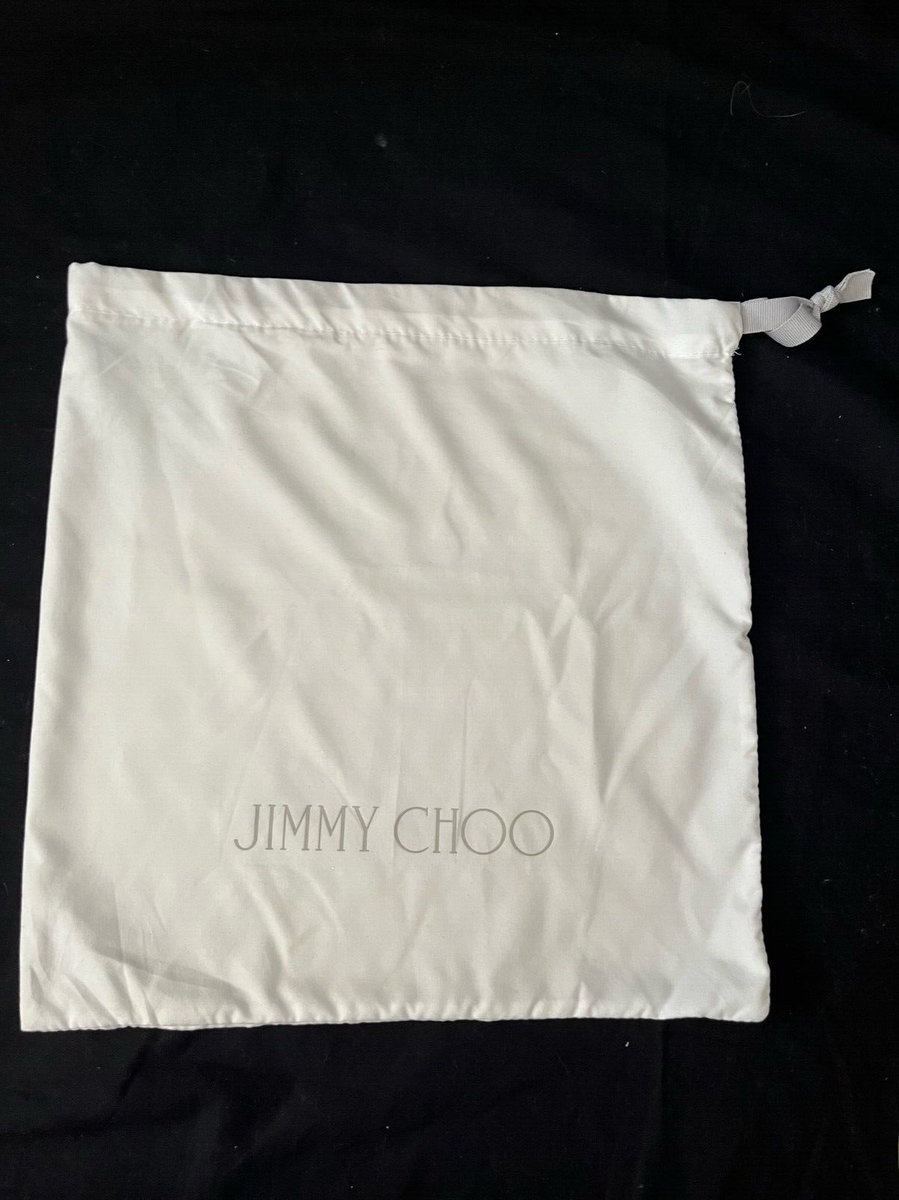 Jimmy Choo Storage Drawstring Dust Bag Cover Storage White 14