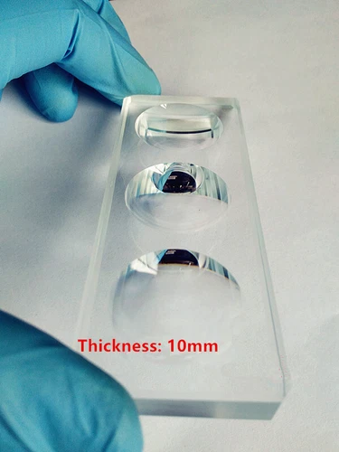 Microscopio de cavidad cóncava circular de vidrio óptico de 5 mm/10 mm de espesor - Imagen 15 de 31