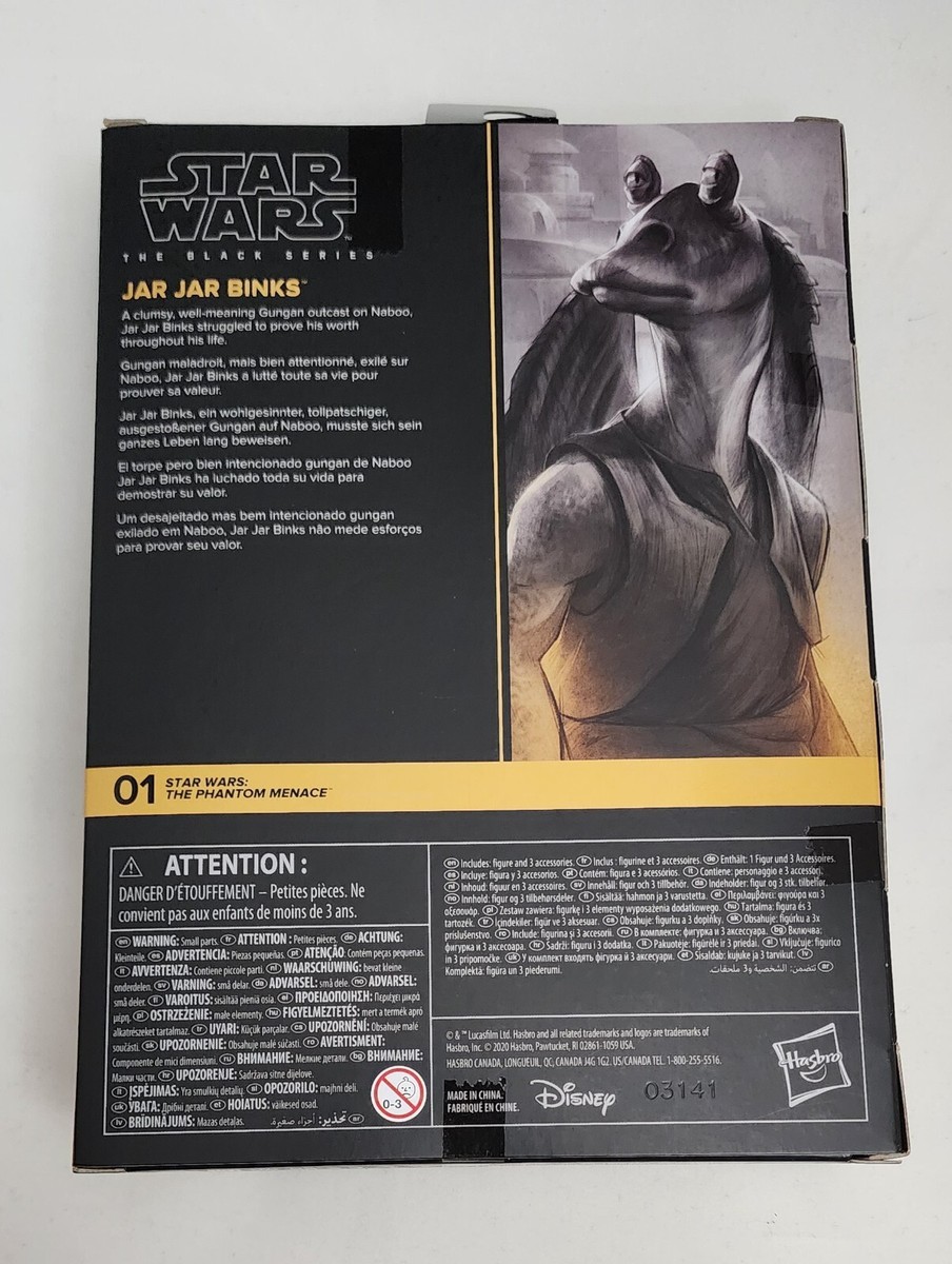 Star Wars The Black Series #01 Jar Jar Binks The Phantom Menace