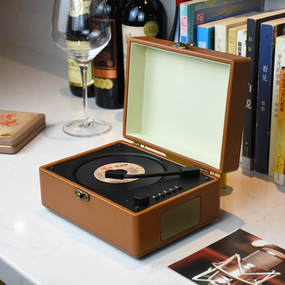 CD Player Portable Stereo Vintage with Built-In Speakers Home