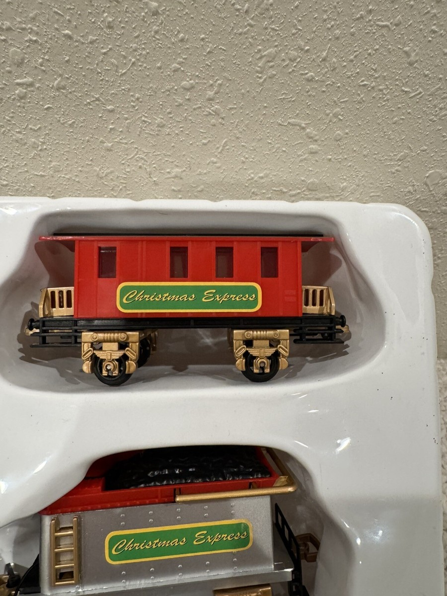 Home Accents Holiday Christmas Tree Train Set 734809 Opened