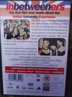 INBETWEENERS DVD COME TO THE UNIVERSITY OF GREAT BRITAIN