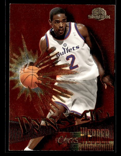 Chris Webber 1995-96 SkyBox Premium #D12 Dynamic Washington Bullets