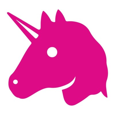 Pink Unicorn Tanning Stickers 40 Pack Spray Tanning Salon Outdoors Tanning