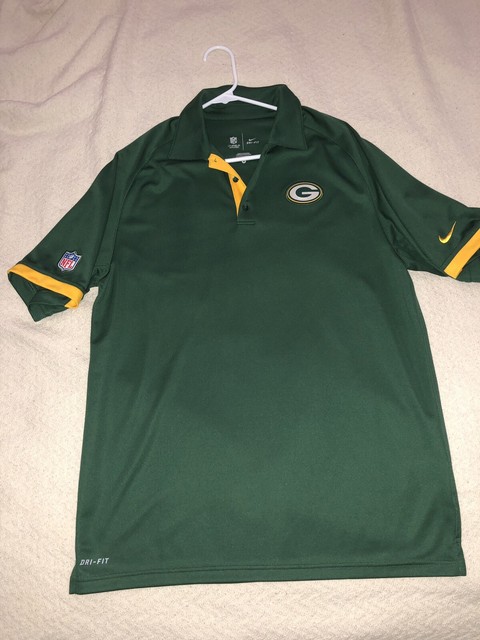 nike green bay packers polo