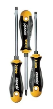 FELO ERGONIC Screwdriver Set 3 pc Slotted Phillips DEU 53173