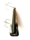 Vintage Shakespeare GLO PUP Honor Built wood Fishing Lure Natural/silver flake. — photo 2