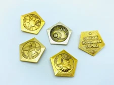 Space Badge Pin Soviet space explorers Vintage Soviet Space Set of 5 Pin