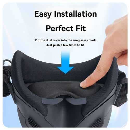 Gafas voladoras capucha gafas de sol cubierta antipolvo para DJI NEO/N3/Avata 2 drone accesorio - Imagen 8 de 8