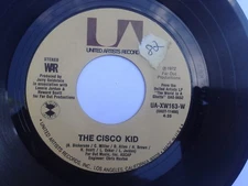 War, The Cisco kid/ Beetles In The Bog 7" vinyl, UA, 1972