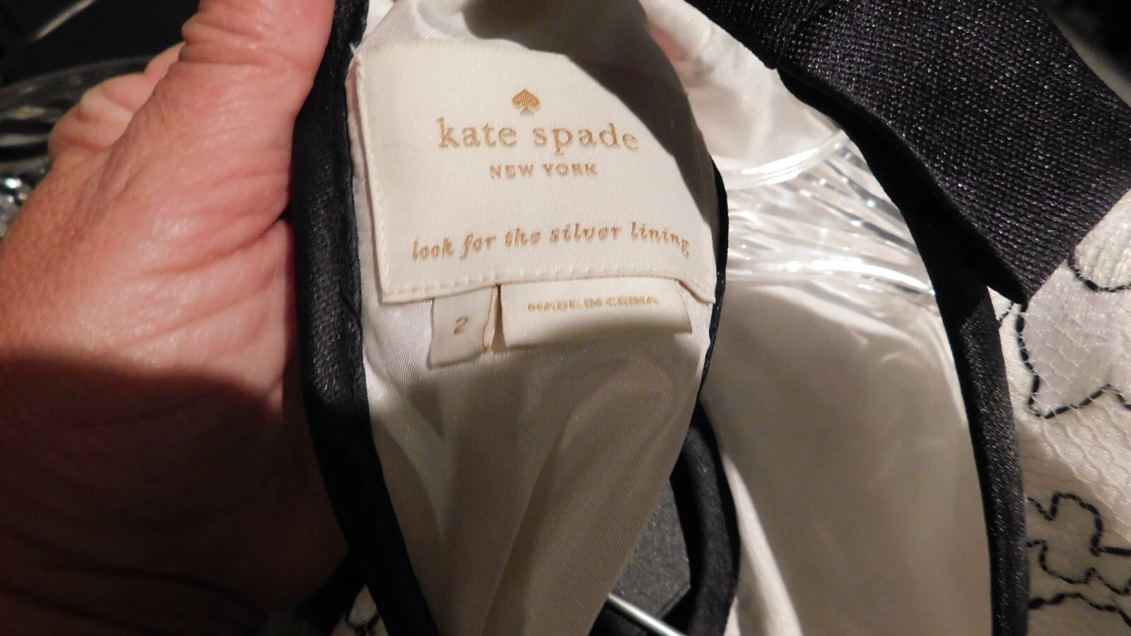 Abito da cocktail Kate Spade taglia 2