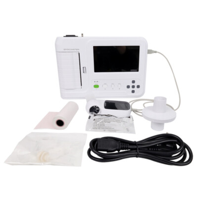 SP100 Digitales Spirometer LCD Lungenfunktion Lungengerät Atemdiagnose Nue