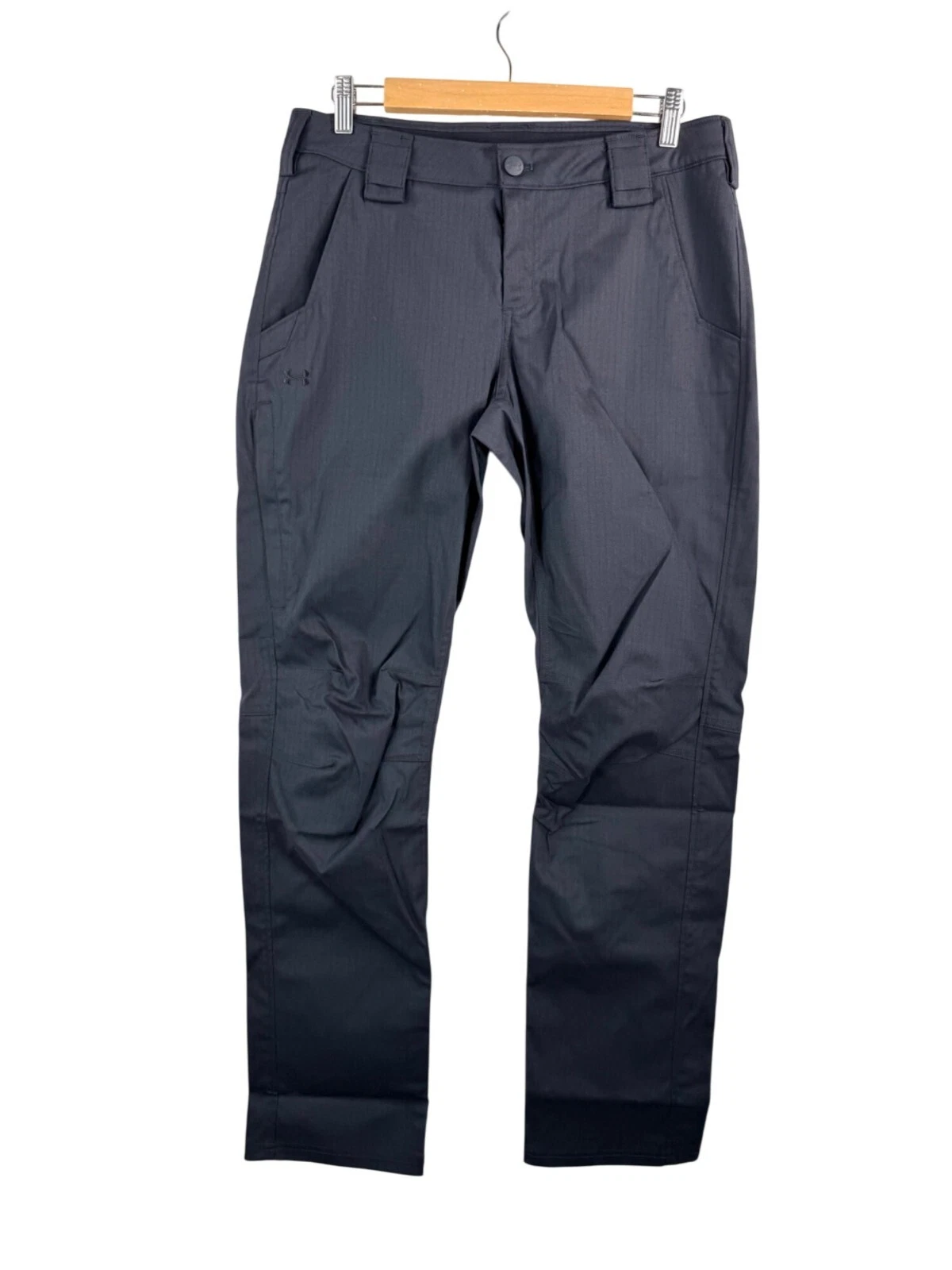 Under Armour Storm enduro elite flat front pants athleisure charcoal sz 10