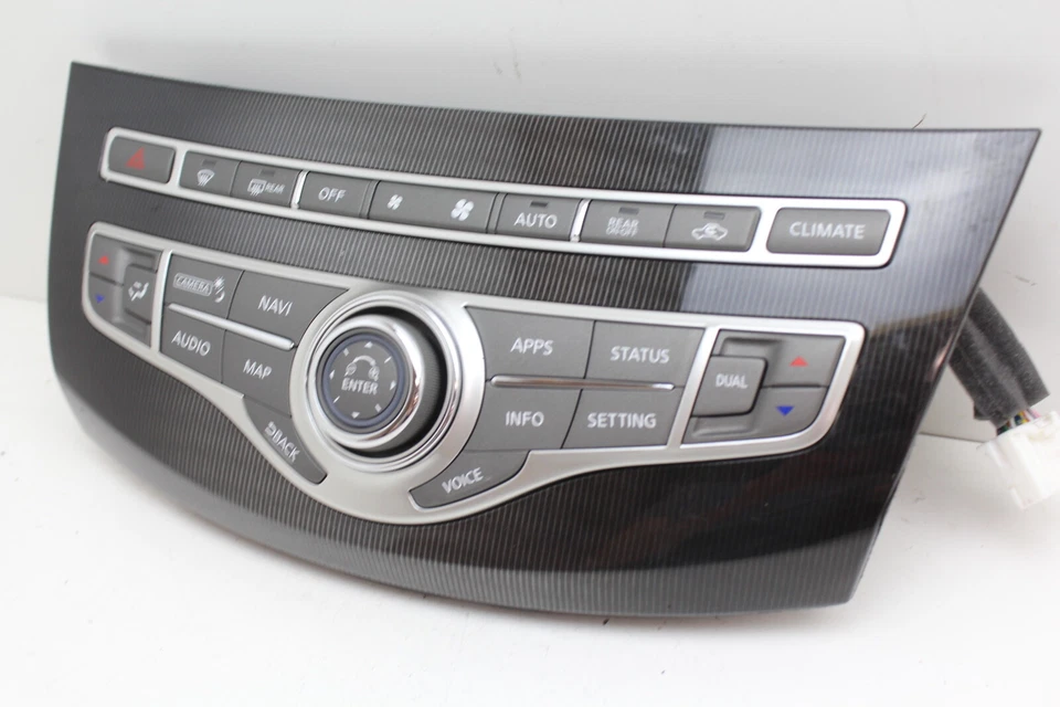 17 18 Infiniti QX60 283959NJ1A Climatizador Navegación Temperatura Calentador Foto 2 de 4