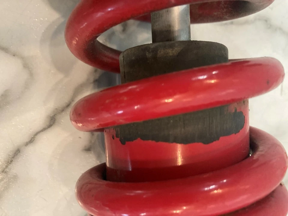 93 BMW R100 R 100 GS GS GSPD Paris Dakar Conjunto de resorte de amortiguador trasero Foto 4 de 4