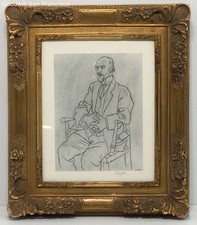 Vintage Fine Art Museum Giclee Print on Paper PICASSO Erik Satie #142/900 2005