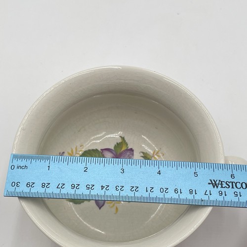 Portmeirion Stoke On Trent chamber pot Purple Floral Decorative Planter - Picture 8 of 14