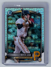 2025 Bowman Mitch Jebb #BCP-41 1st Chrome Mojo Refractor