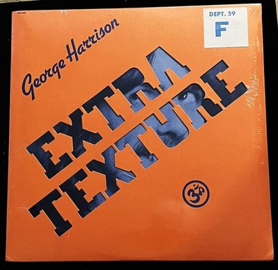 George Harrison-Extra Texture-ORIG. 1975 US Apple LP-SEALED w/Die Cut Cover!
