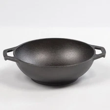 Lodge Cast Iron Mini 9" Wok