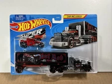 Hot Wheels 2020 Super Rigs Road Roller & Boneshaker VHTF