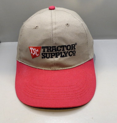 #ad Tractor Supply Co. TSC Trucker Hat Advertising Adjustable Back One Size $11.99