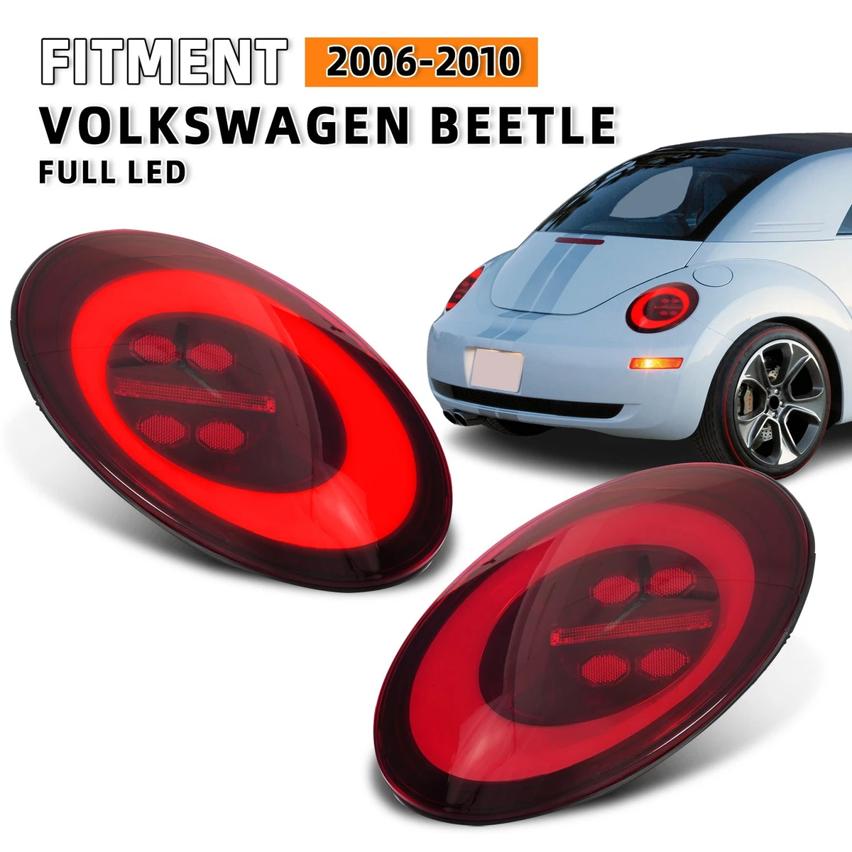 Tail Lights for 2008 Volkswagen Beetle for sale | eBay