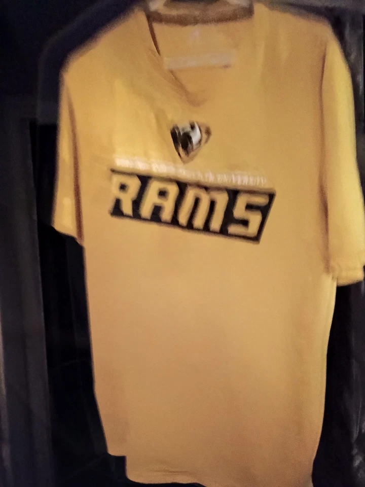 VCU Rams T-shirt Yellow And Black Size XL - Image 3 of 4