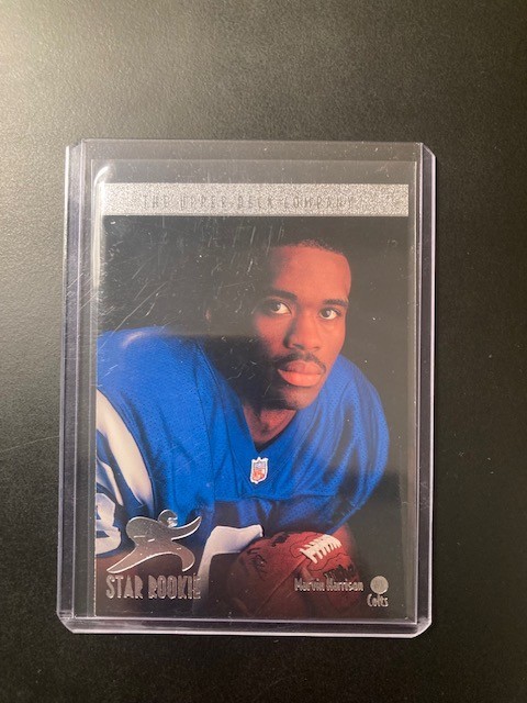 Marvin Harrison Upper Deck Star Rookies Box Toppers #18 Base